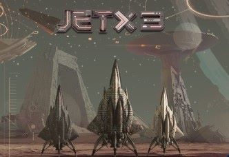 Un'immagine dinamica e adrenalinica del gioco 'JetX3', che trasmette la sensazione di volo e l'eccitazione del gameplay.